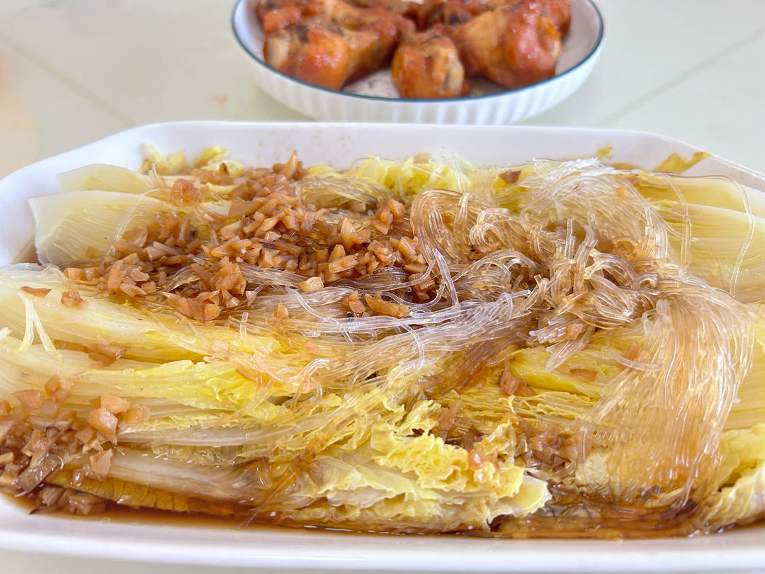 蒜蓉粉丝娃娃菜