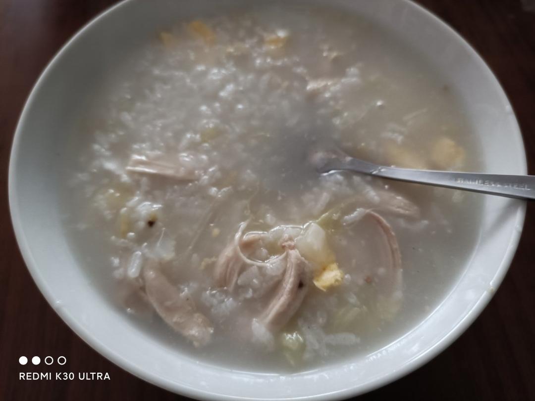 芙蓉鸡丝粥