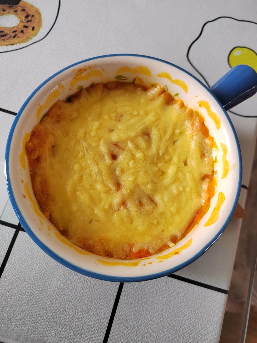 芝士焗红薯(烤箱版)