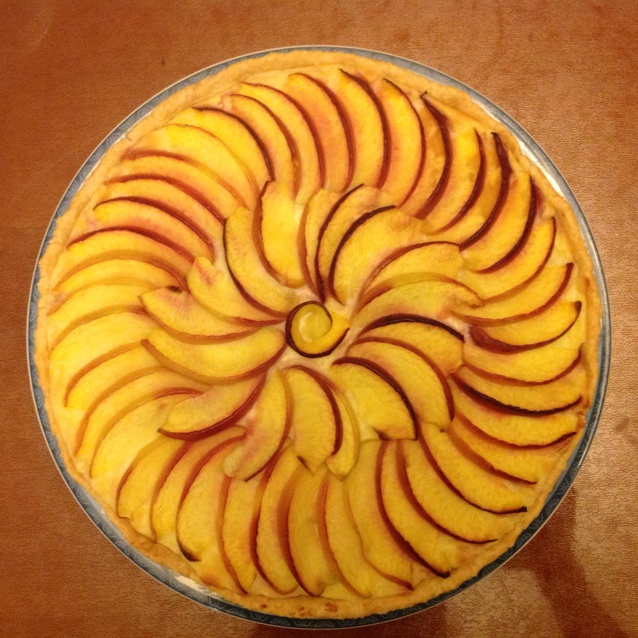 Peach and Blueberry Tart【蜜桃蓝莓塔】