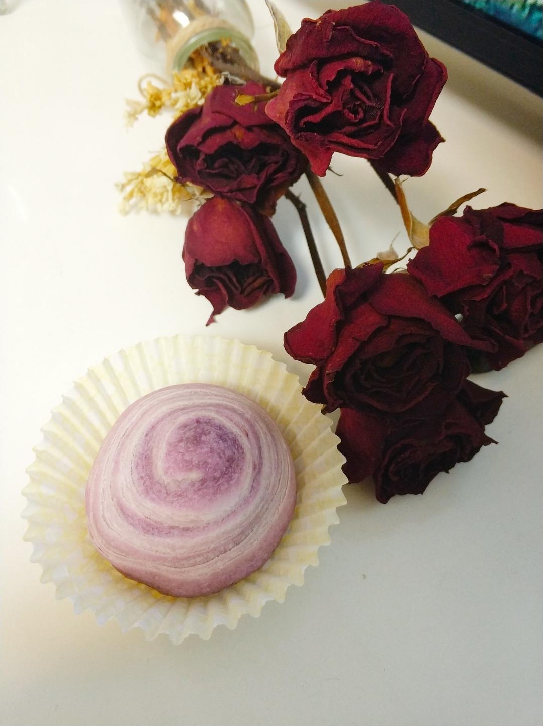 紫薯糯米抹茶酥