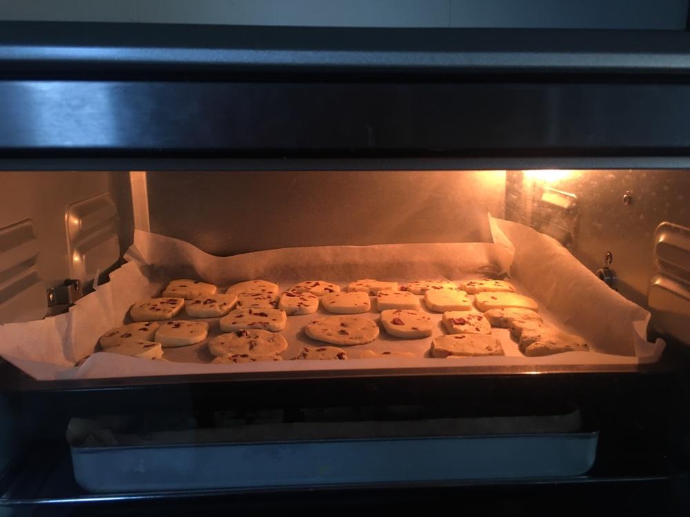 低糖少油版蔓越莓饼干