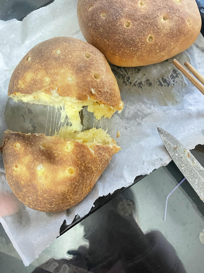 蒙古奶酪大饼，拉丝没商量