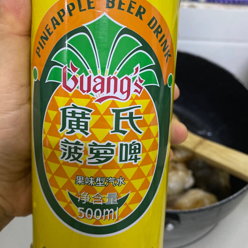 不用水的菠萝啤酒鱼的做法 步骤7