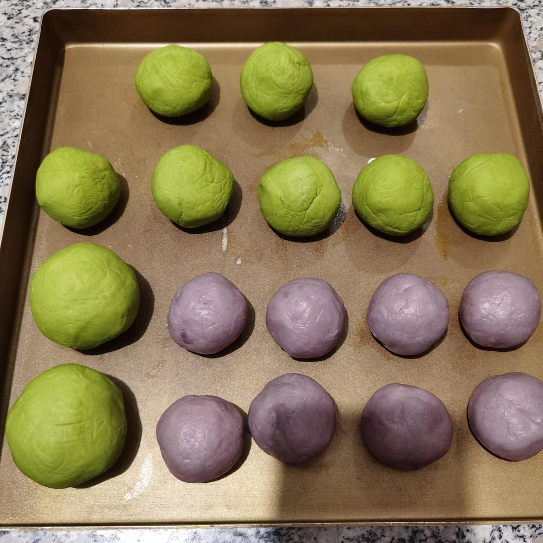 艾草青团（不发硬，QQ弹弹超好吃）