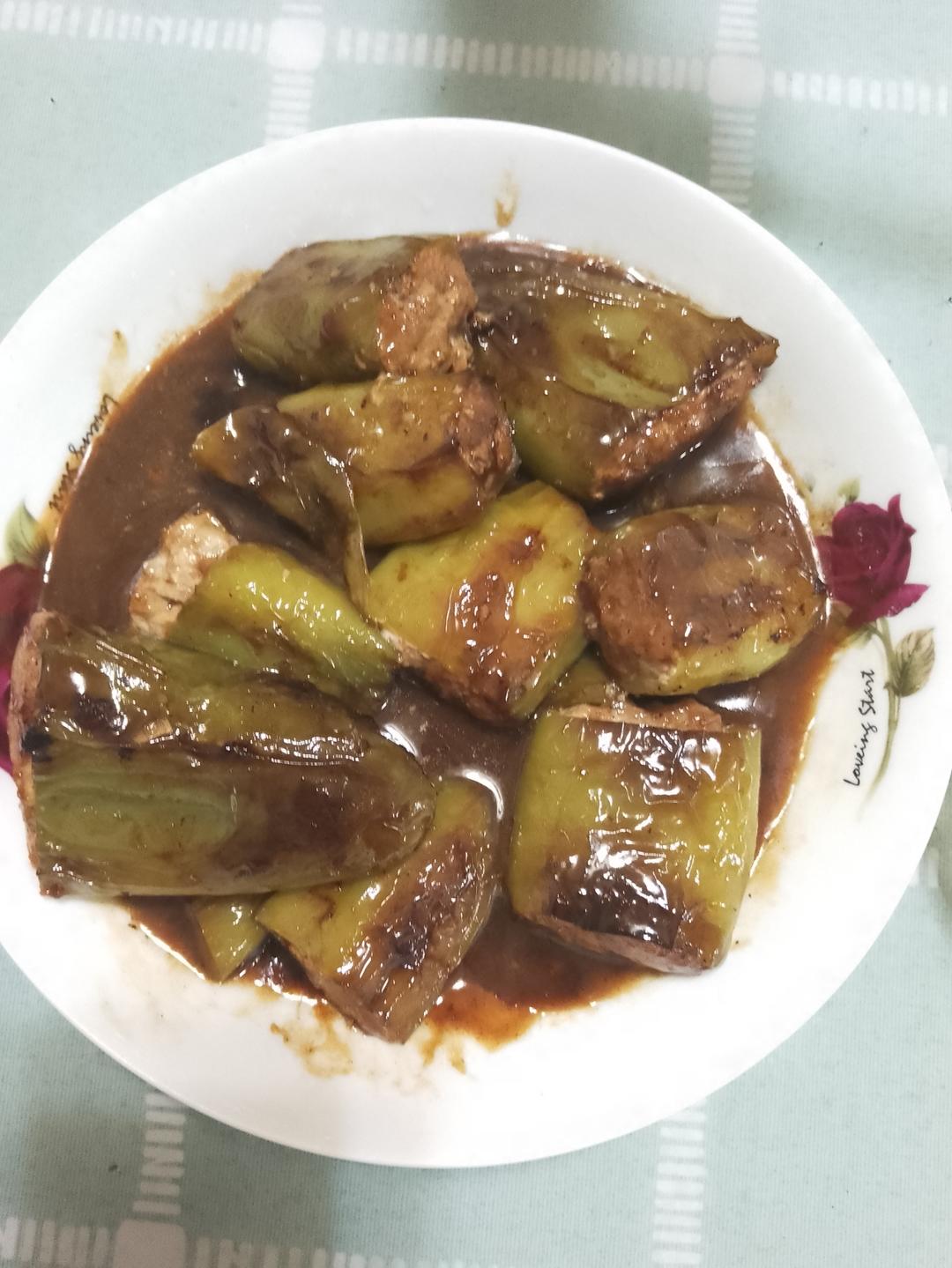 米饭杀手虎皮青椒酿肉