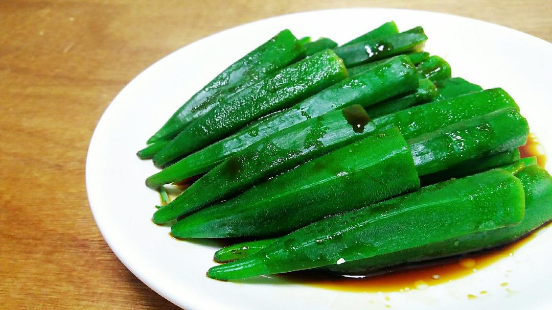 【白灼秋葵】清爽简单