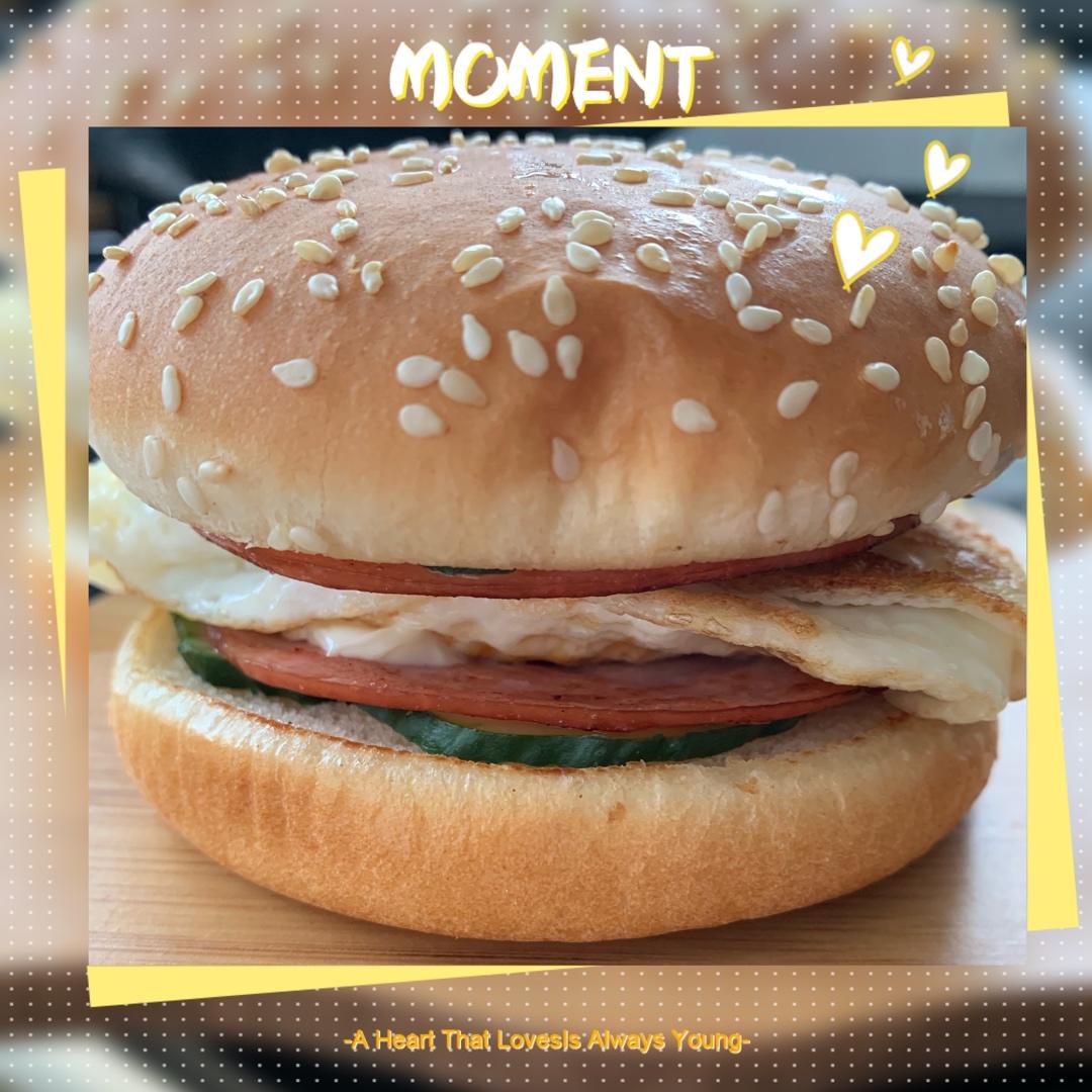 比麦当劳更美味的简易版汉堡包🍔和三明治🥪