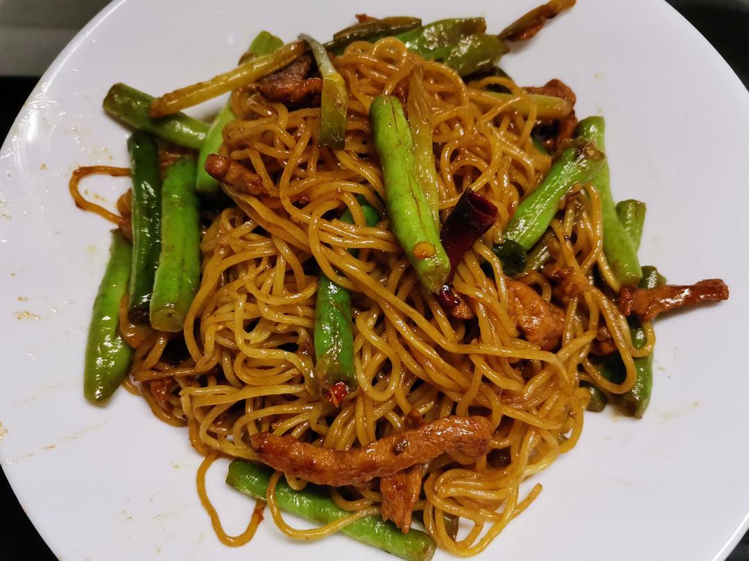 豆角焖面