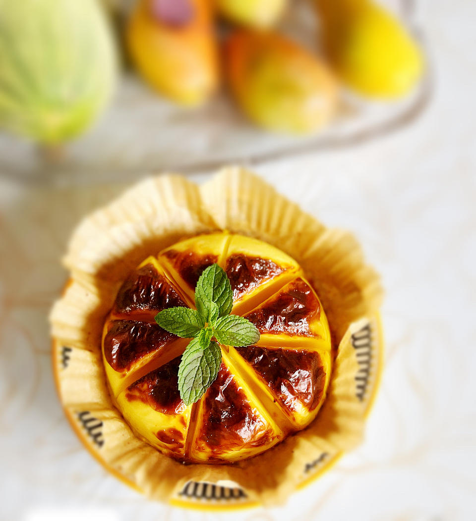 空气炸锅烤牛奶！外焦里嫩！好吃绝了！