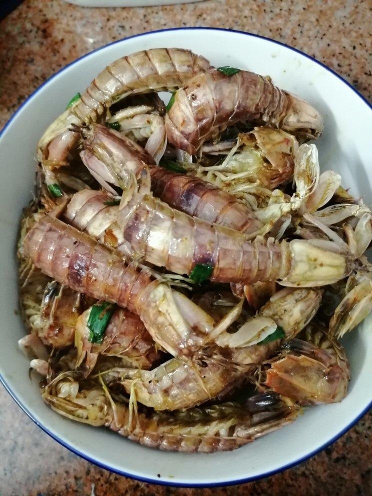 椒盐皮皮虾