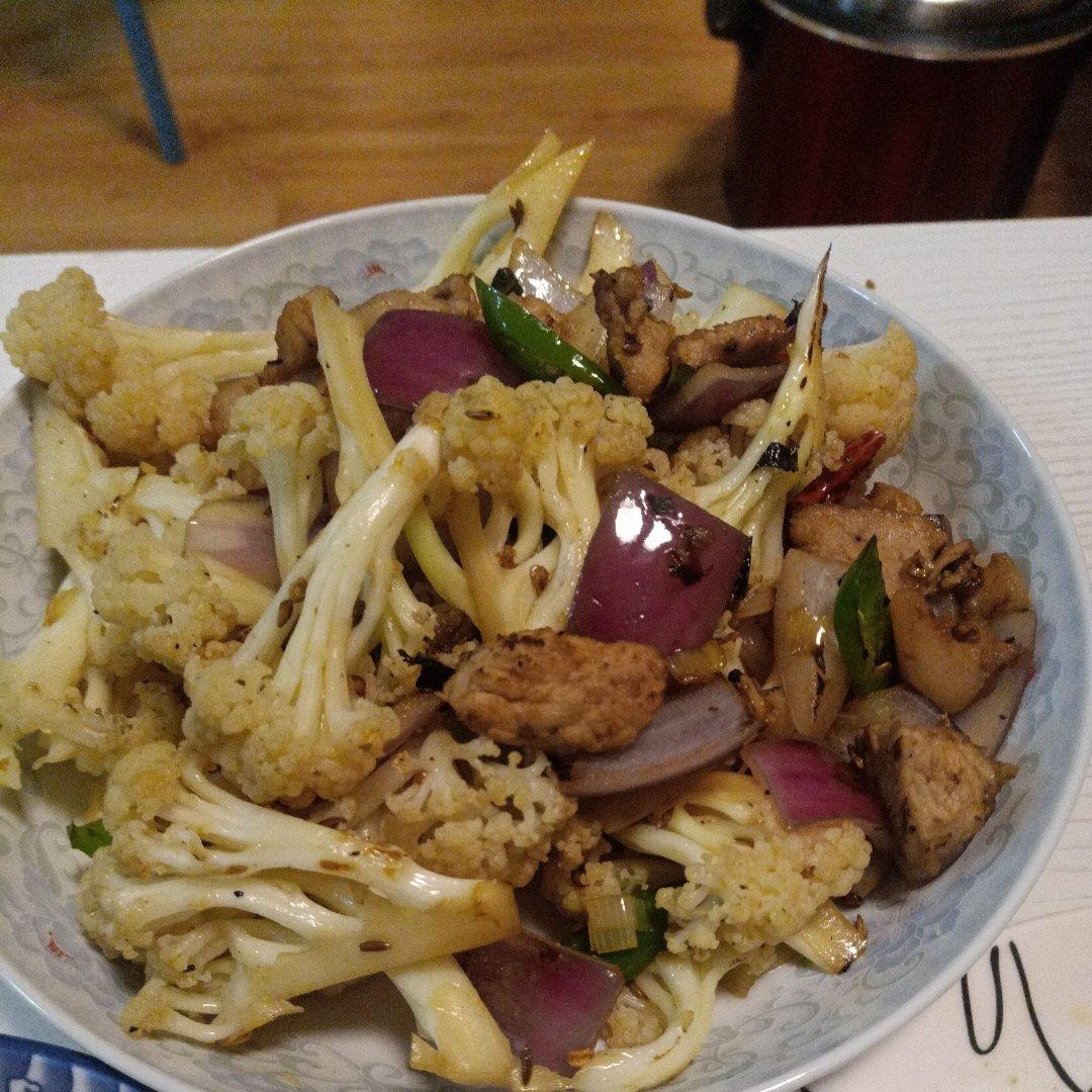 香辣干锅花菜