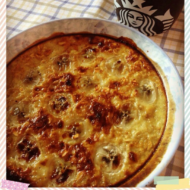 Baked Oatmeal Breakfast 早餐烤燕麦