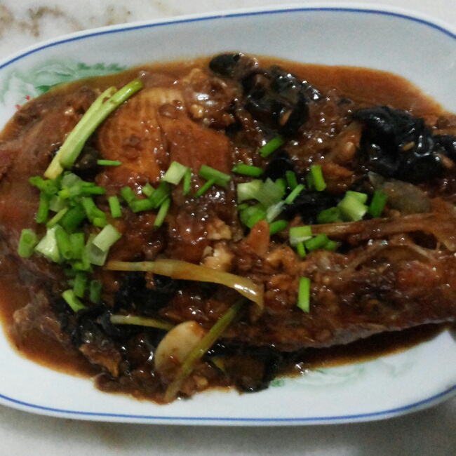 红烧鲫鱼