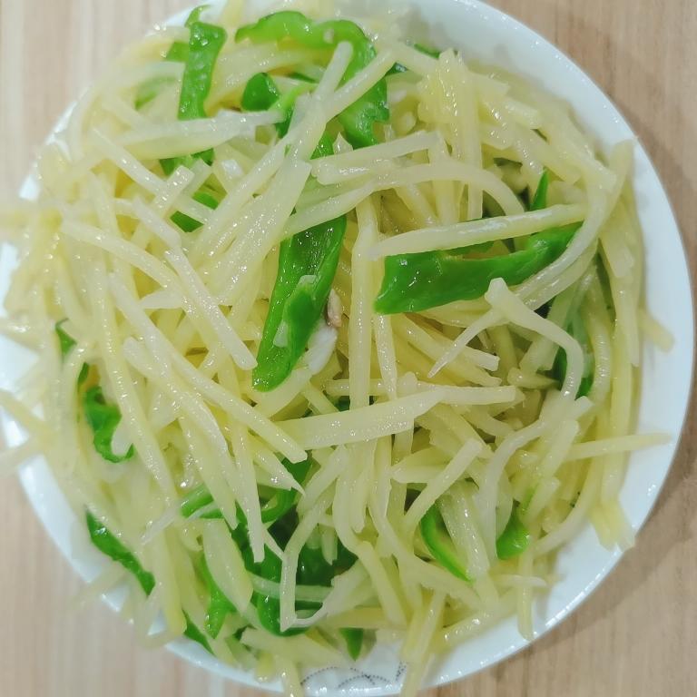 青椒土豆丝的做法
