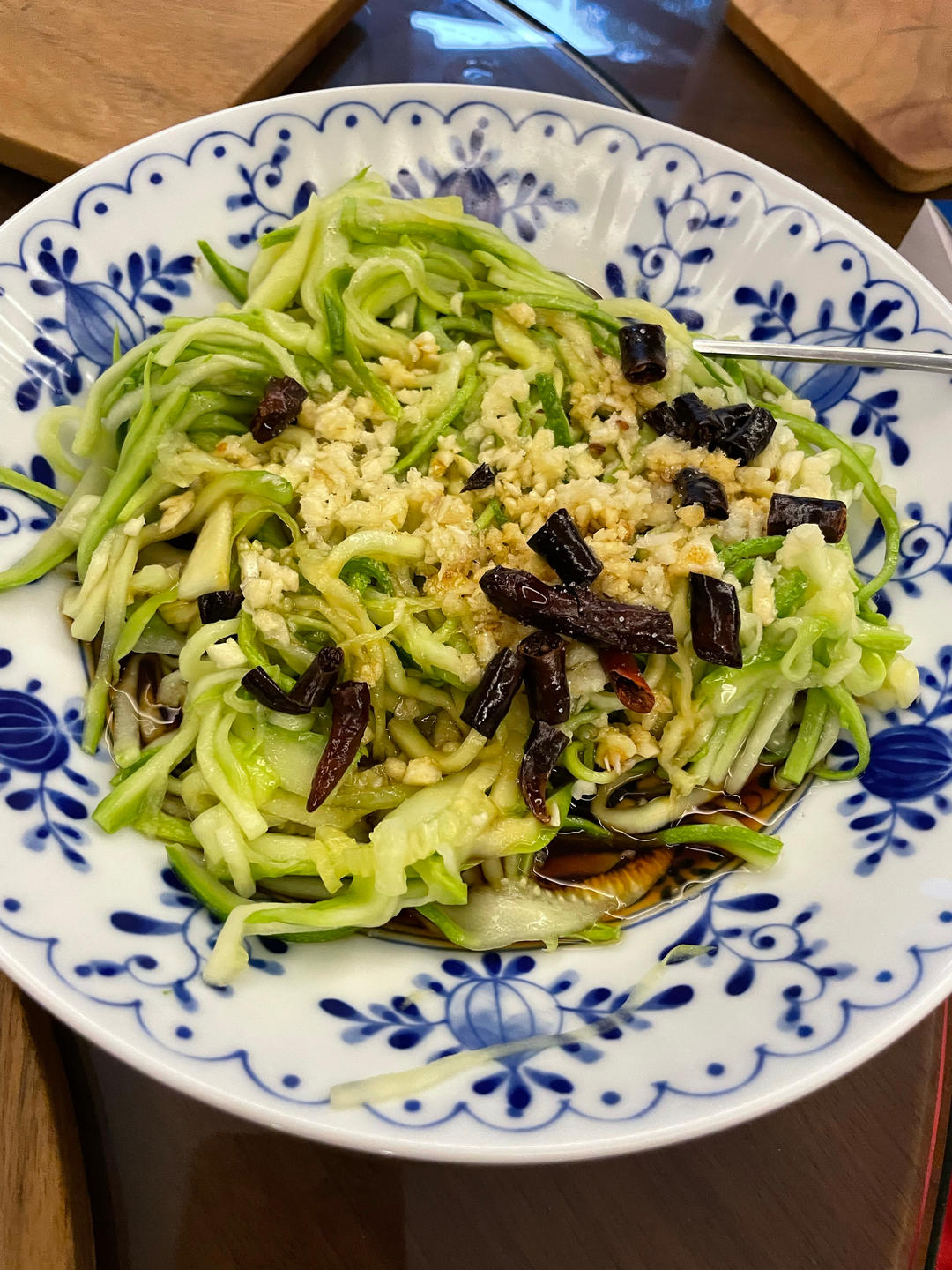炝拌西葫丝