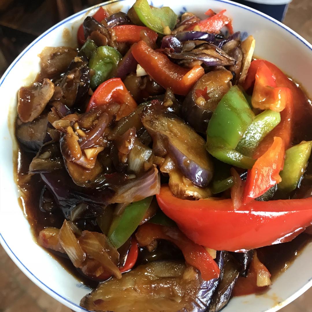 开胃下饭菜！巨简单的家常鱼香茄子煲
