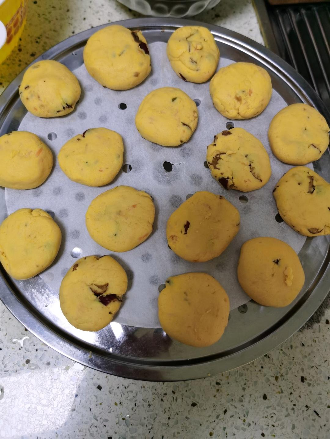 比糕点还美味的粗粮——玉米南瓜半发面小饼