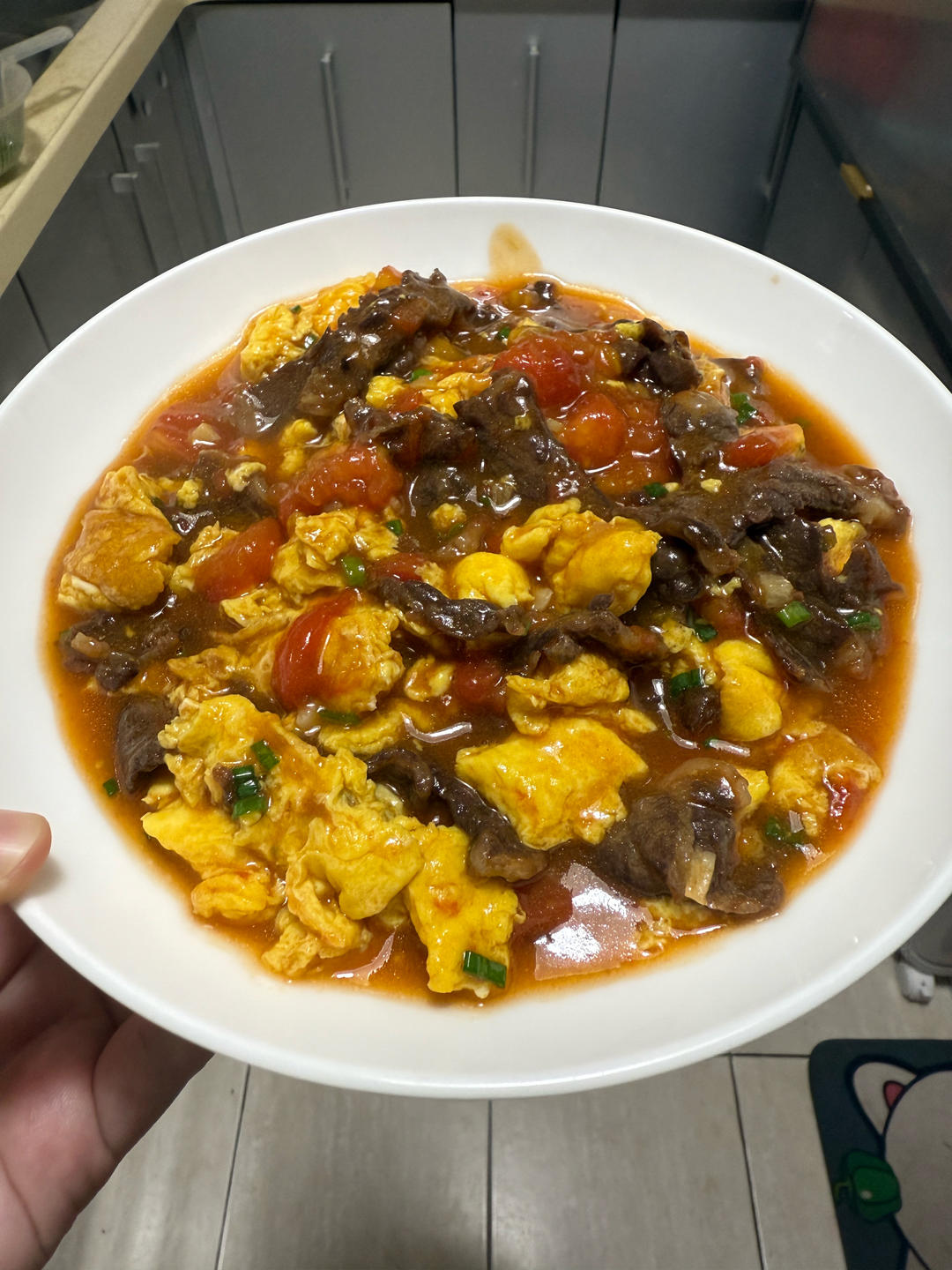 酸甜浓郁～超开胃🔥番茄滑蛋牛肉饭