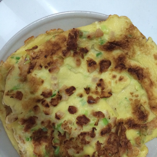 葱花鸡蛋饼