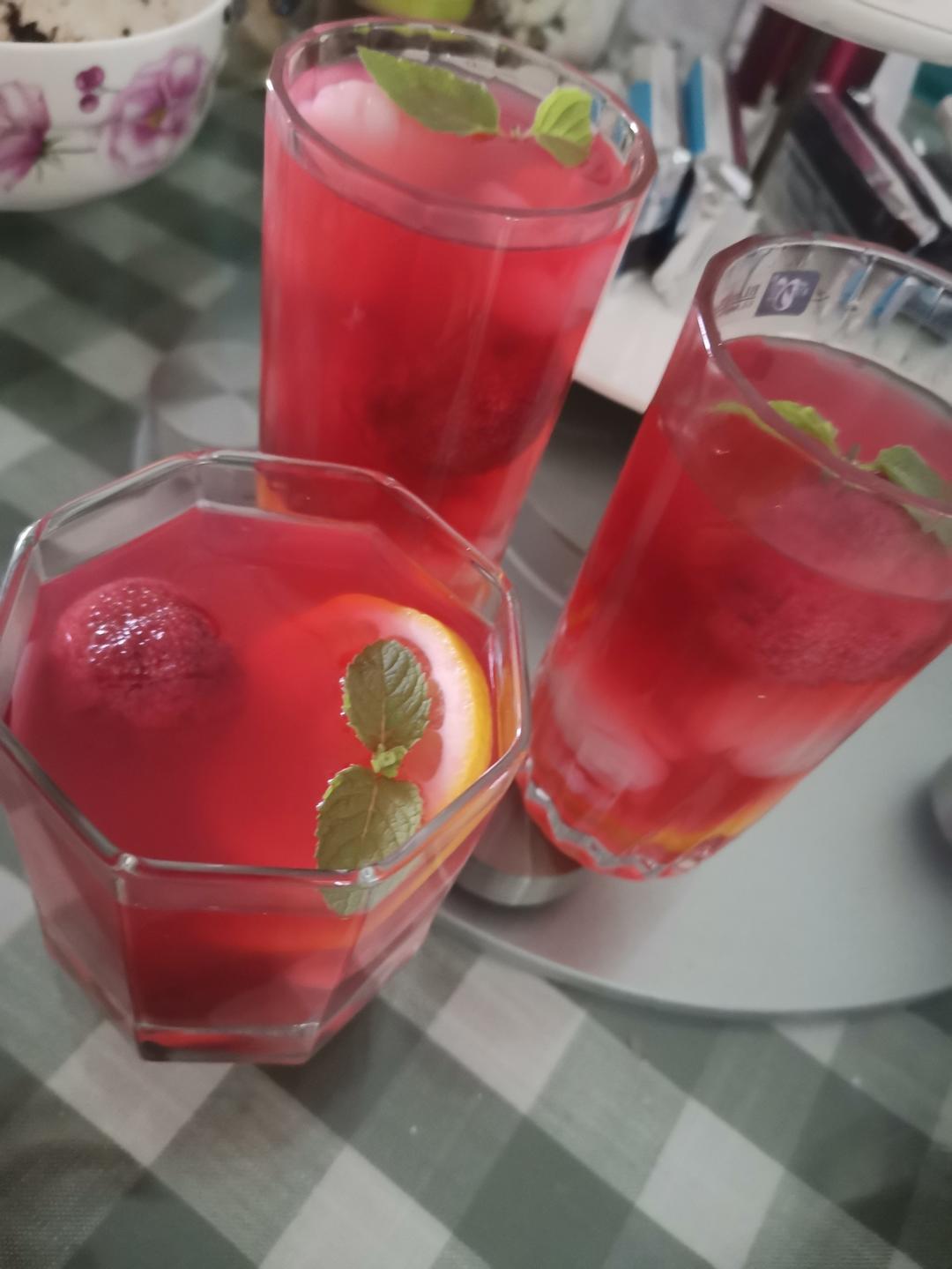 夏日神仙饮品❗️酸甜冰镇柠檬杨梅荔枝饮