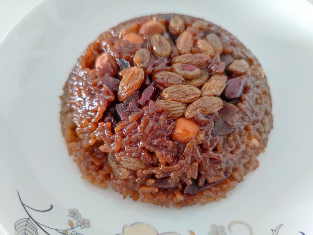 红糖糯米饭（不放猪油的八宝饭）