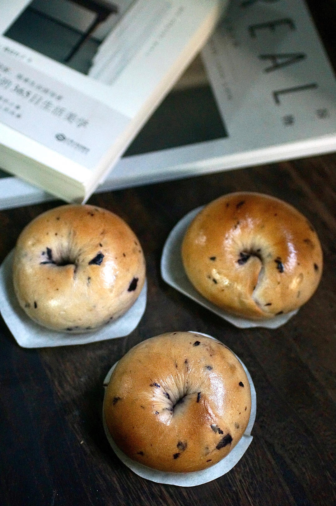 蓝莓贝果｜无油低糖