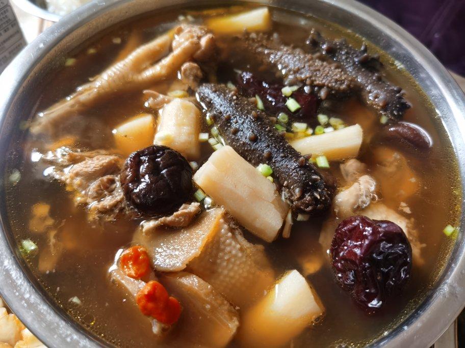 海参鸡汤