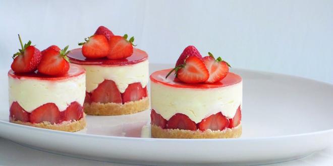 【Fraisier Cake法式草莓蛋糕】的做法