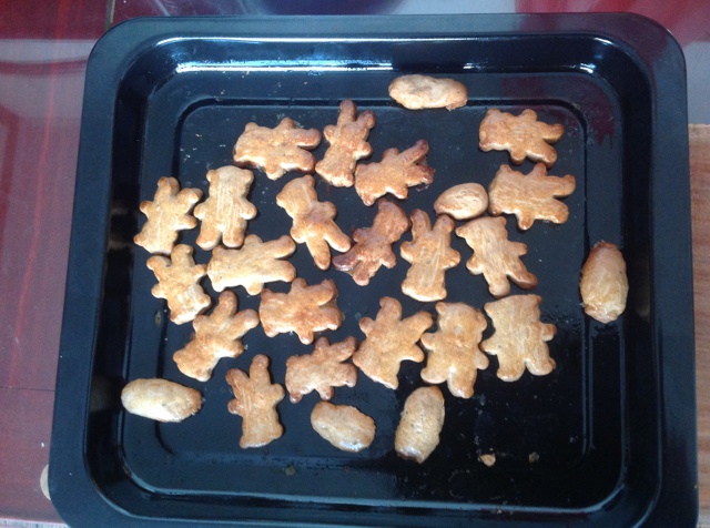 可爱小熊饼干