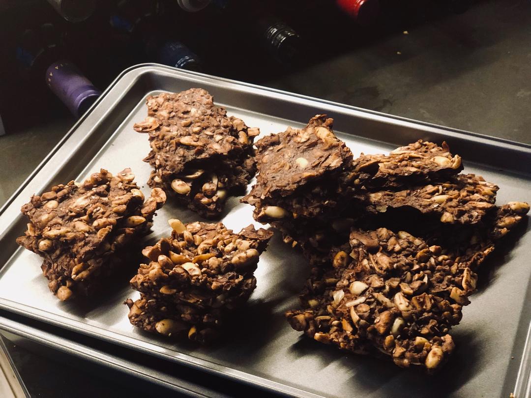 榛果脆——无油无面粉的饼干