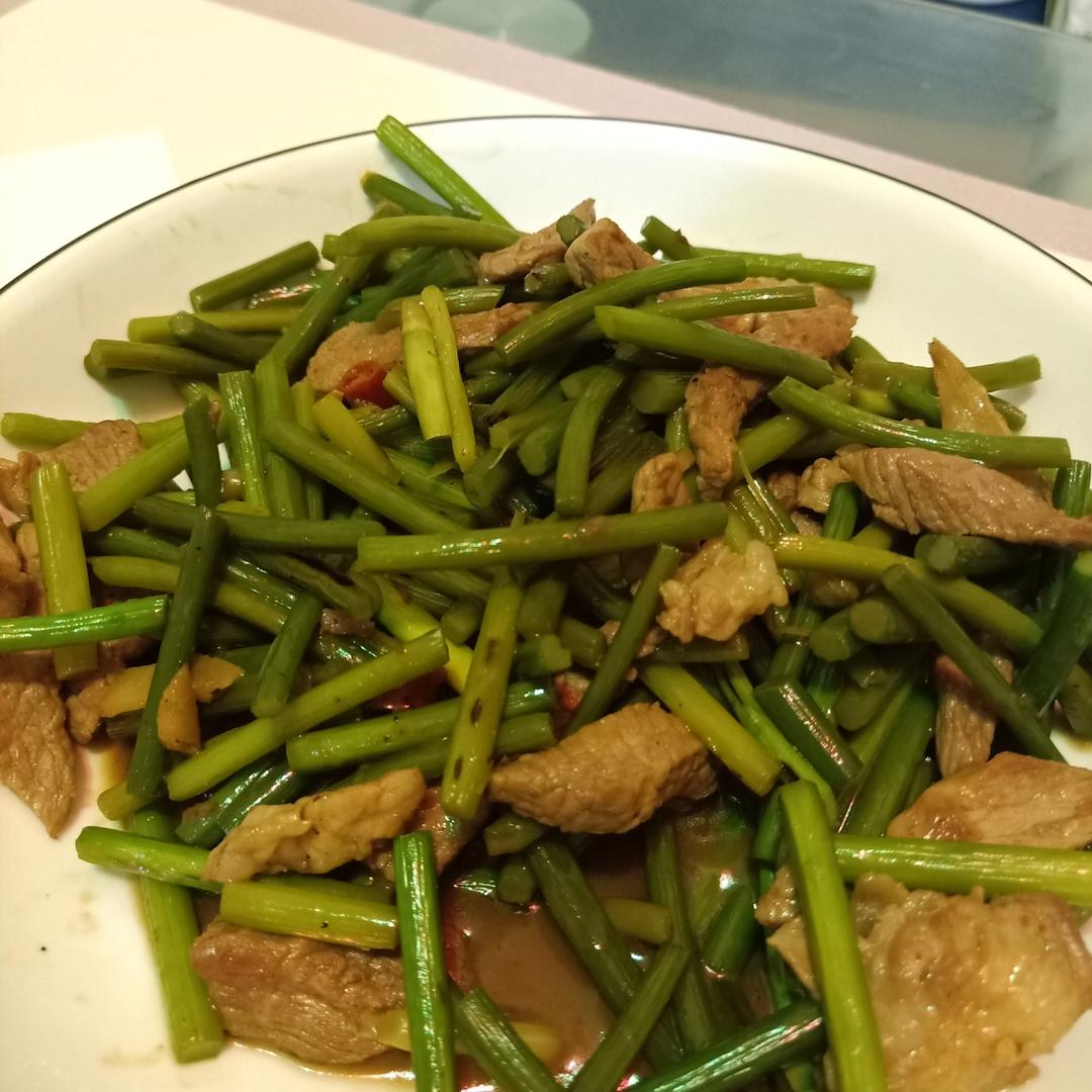 蒜薹炒肉