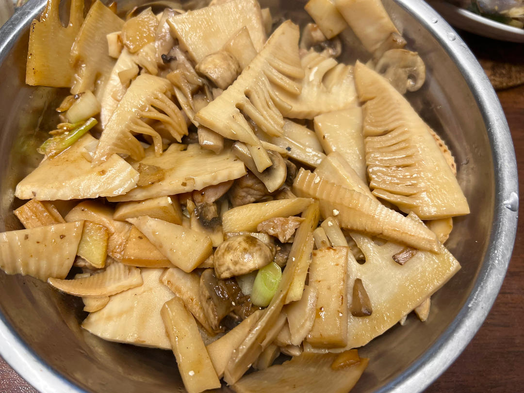冬笋炒肉丝