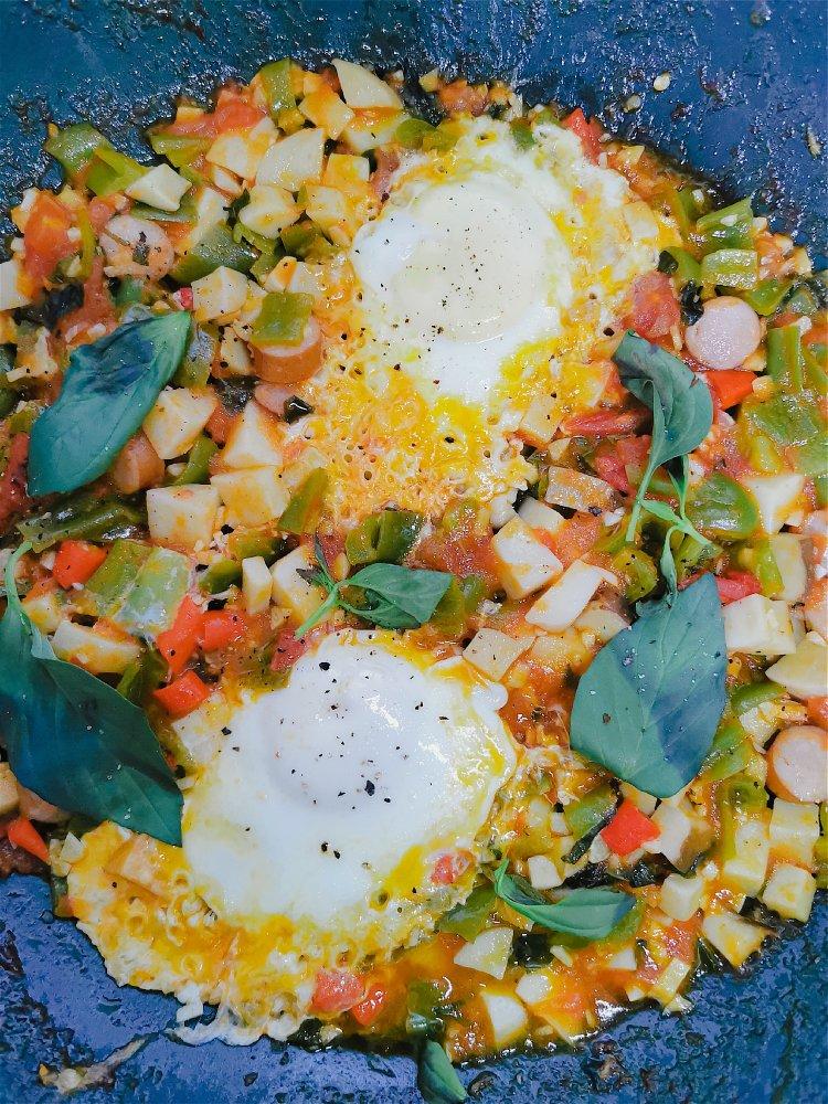 减脂期一定要吃的营养美味的北非蛋shakshuka