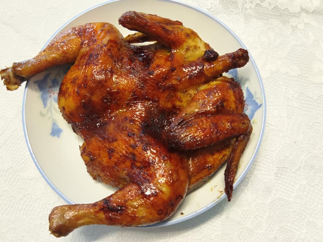 简单粗暴:烤箱版烤鸡