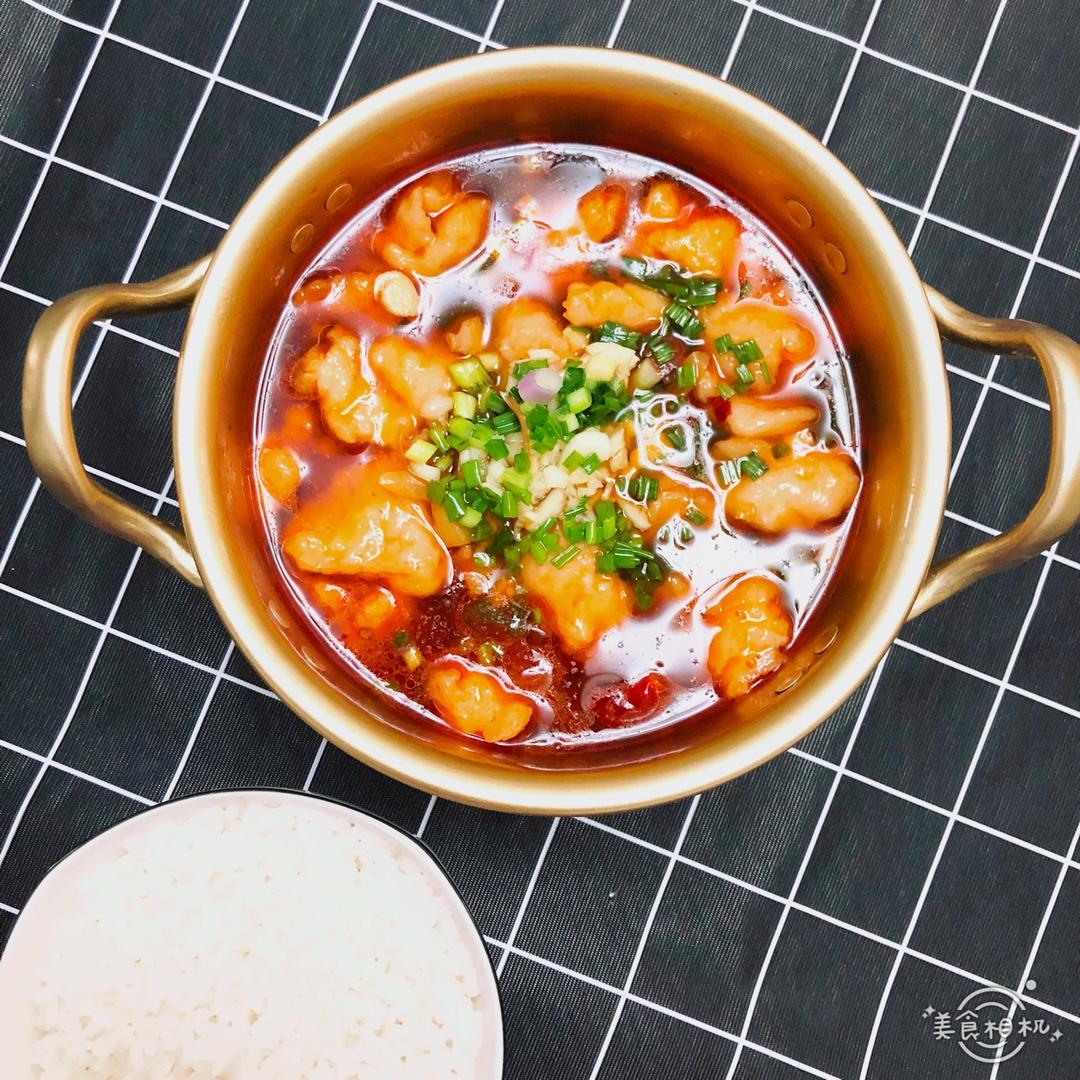 【自制水煮虾滑】