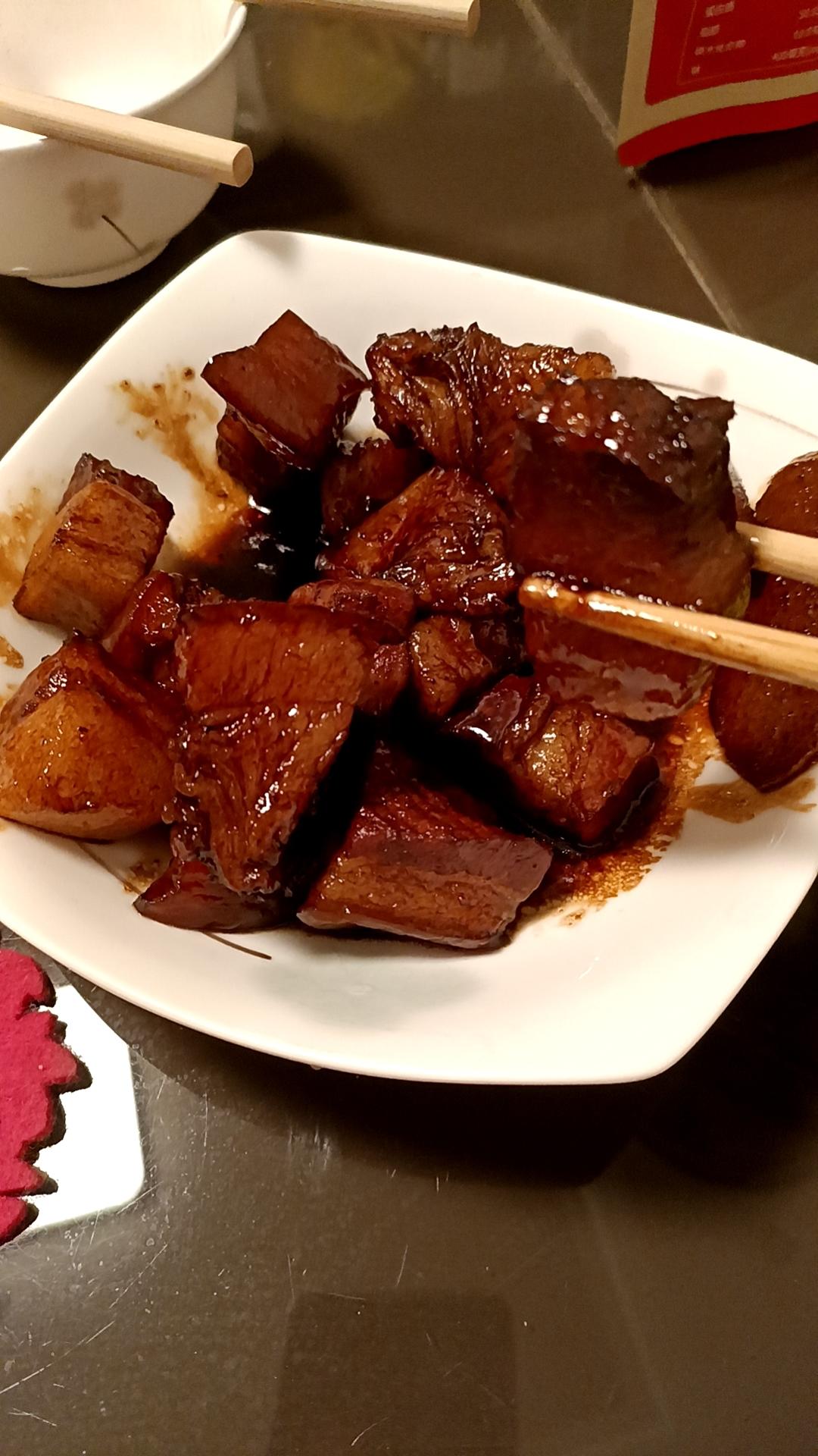 不焯水不放油的家常红烧肉