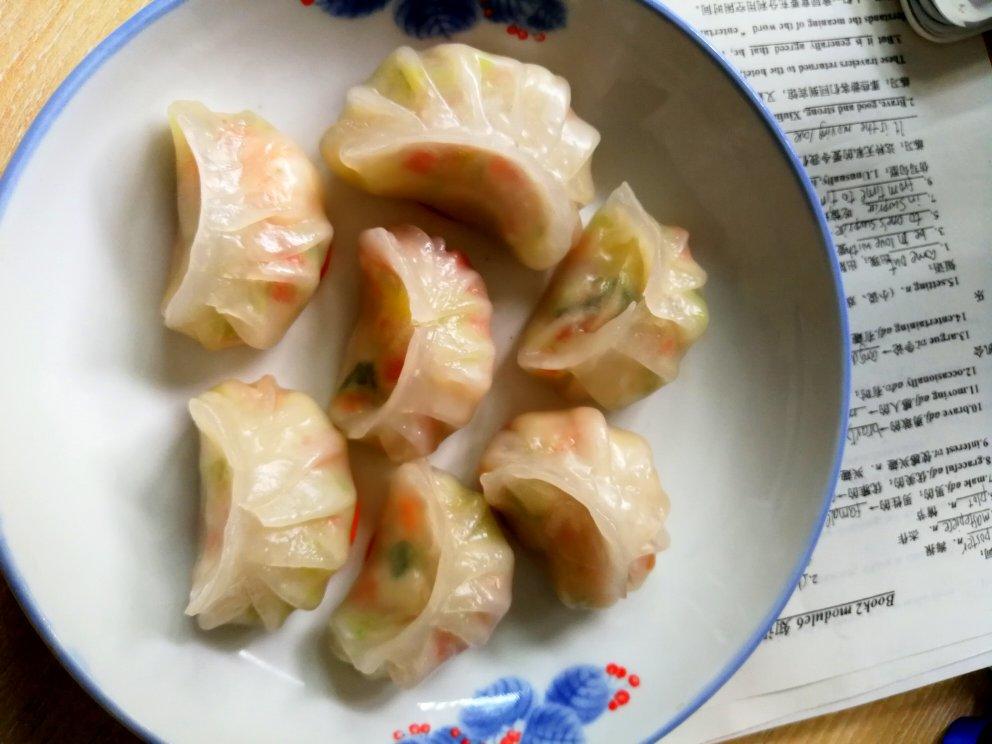 弯梳虾饺