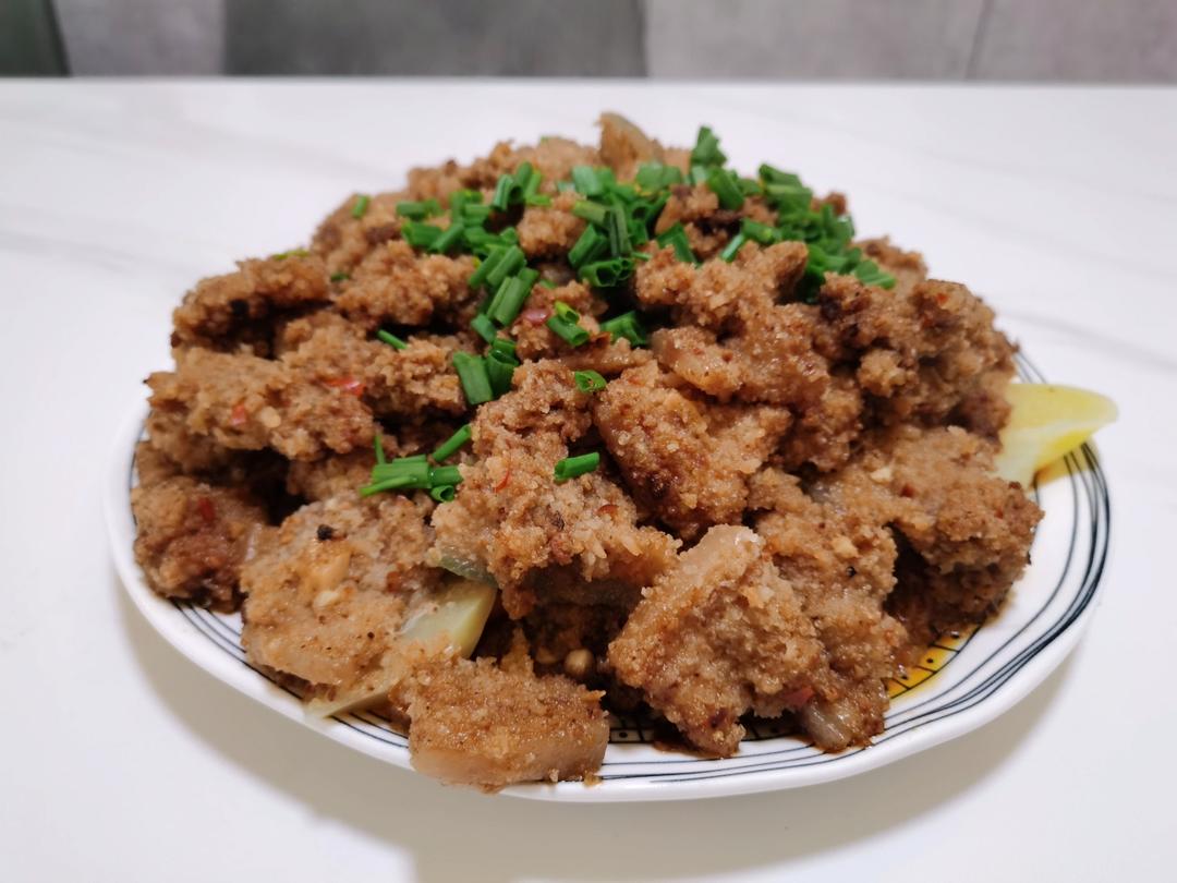 绝绝子！甩饭店几条街的粉蒸肉（粉蒸排骨）
