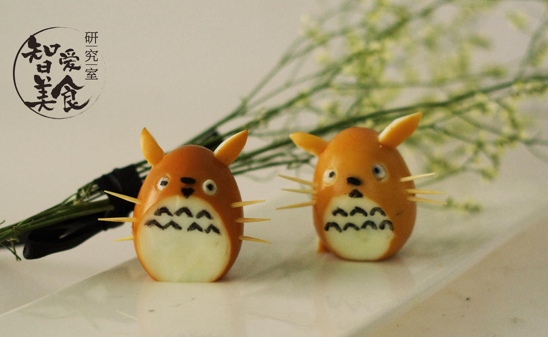 萌翻的龙猫卤蛋的做法