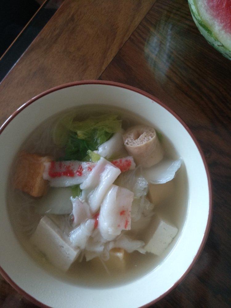 白菜豆腐汤