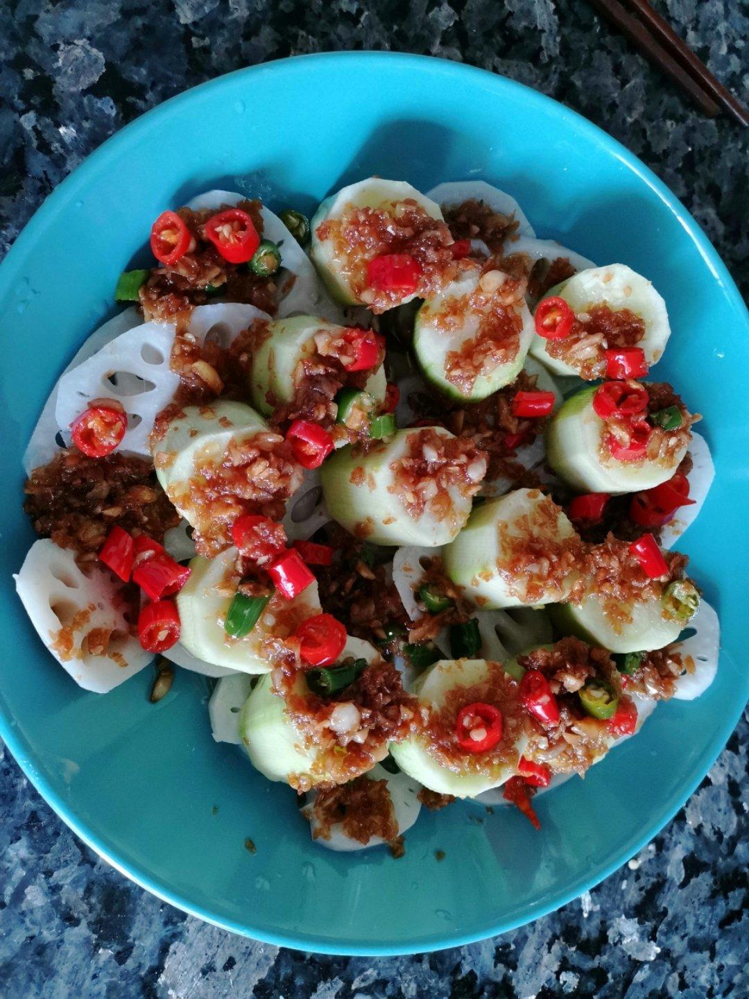 蒜茸粉丝蒸丝瓜