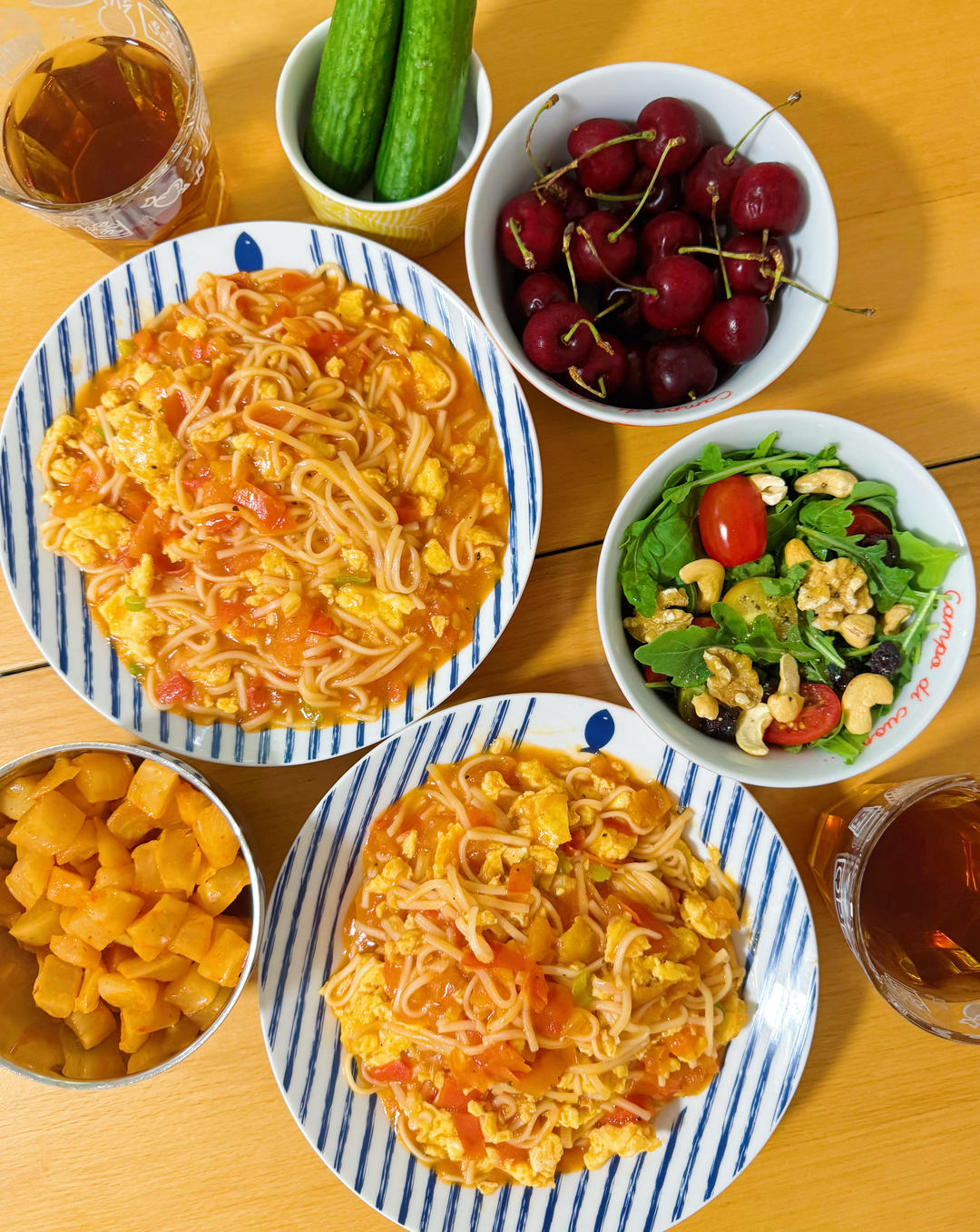 恨不得抱着锅舔的番茄鸡蛋面