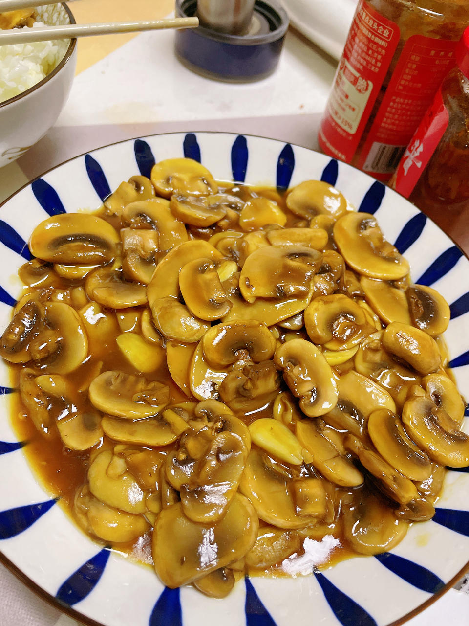 烧口蘑