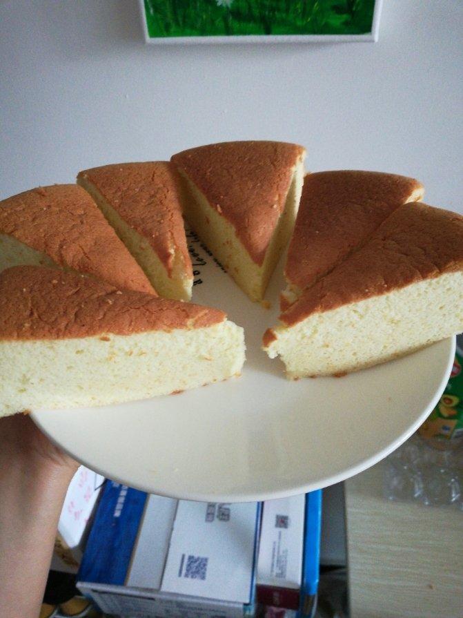 烤箱做蛋糕（戚风蛋糕的做法）