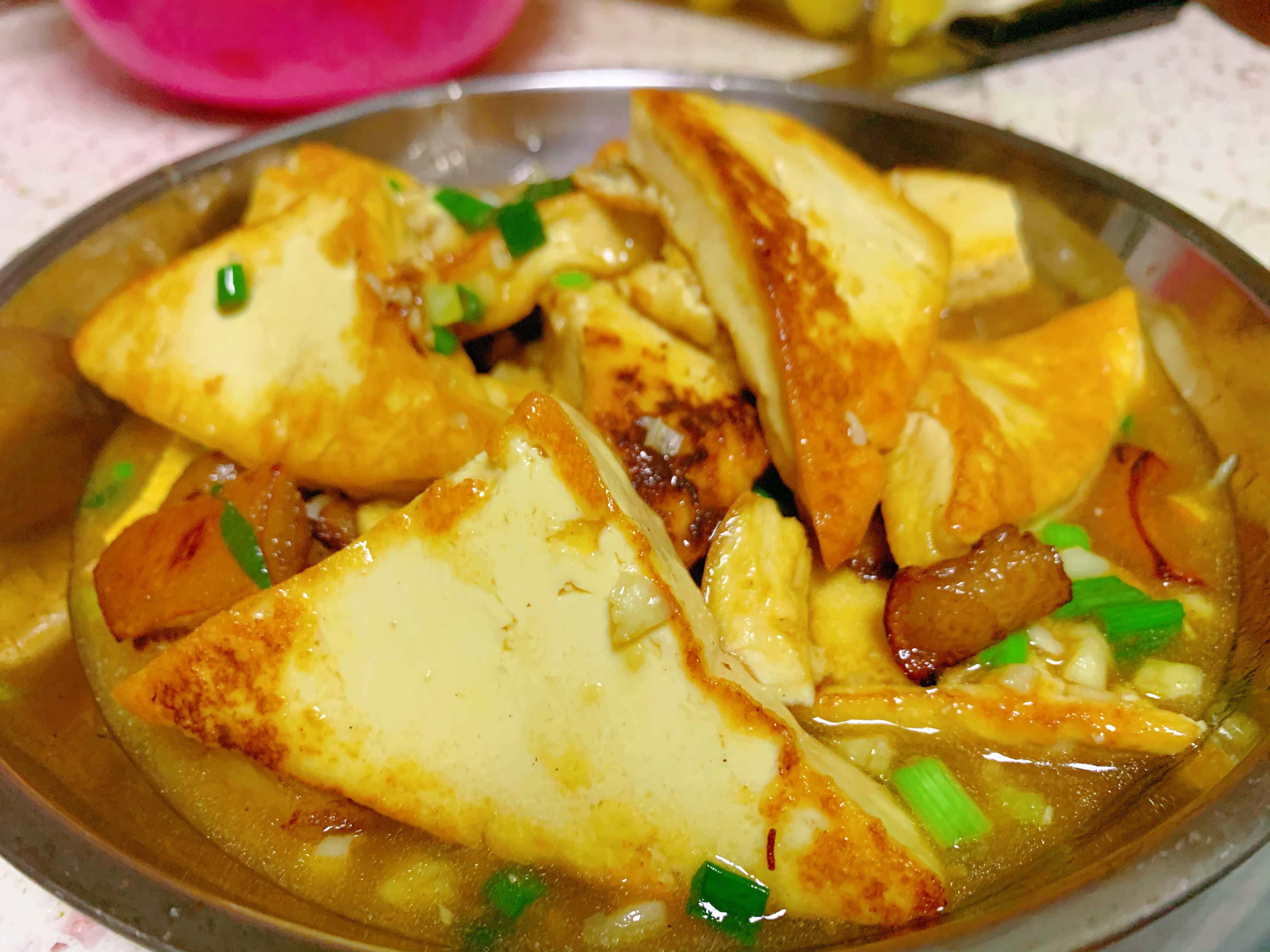 简易家常菜—葱香豆腐的做法