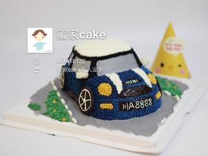 Minicooper汽车蛋糕-详的做法 步骤15