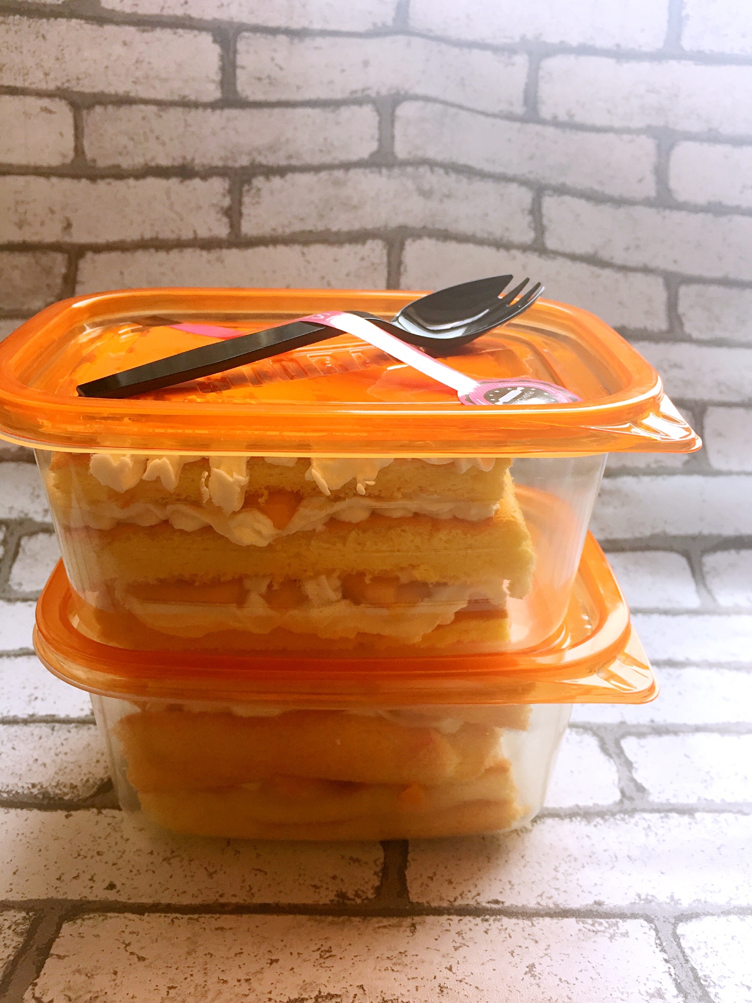 芒果盒子蛋糕的做法 步骤3
