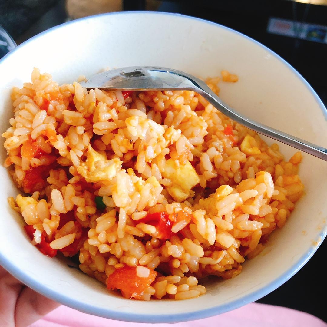 番茄鸡蛋炒饭