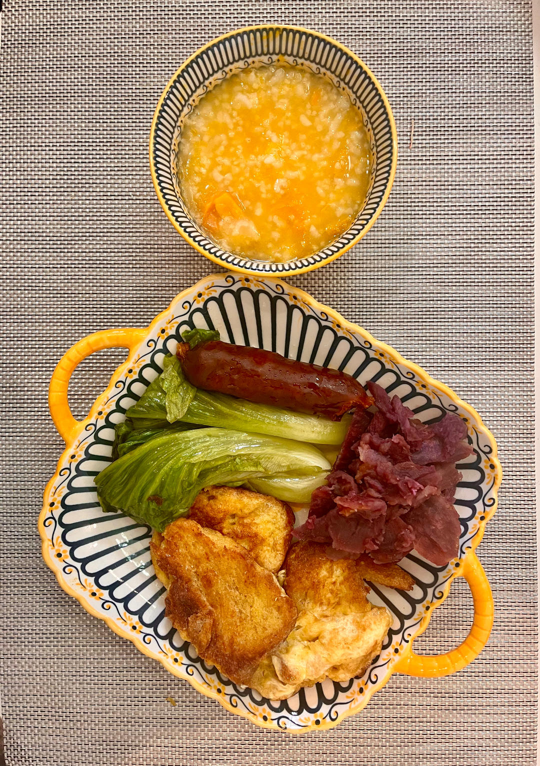 鸡蛋裹面包